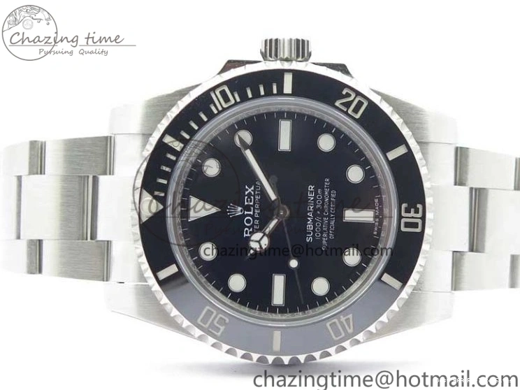 AAA Replica Watches 2989 No 904L 1:1 A Edition Black Bracelet Submariner on Best Date Ceramic Original SS ZZF 114060 1229